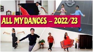 ALL MY DANCES 2022-23 COMPILATION/ Choreo-Broadway dance academy Vizag & Dr Sameer Nandan