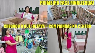 OLHA COMO FICOU!! + CHEGOU O QUE FALTAVA + COMPRINHAS NO CENTRO| Juliane Jocoski