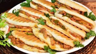 فطائر الشوايه هشه مقرمشه  بعجينه رائعه قطنيه ممكن تعملوها لكافة انواع المعجنات Grill bread