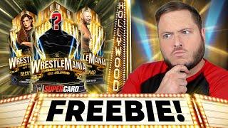 My FIRST WRESTLEMANIA 39 Card was Insane!  But My Freebie Was Even BETTER!
