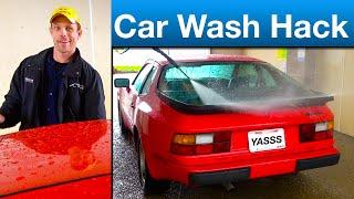 The car wash HACK | Tested on Porsche 944 and 928