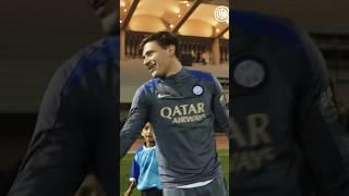 BARELLA e DIMARCO si divertono con i ragazzini a RIYADH #seriealive #inter