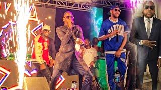 Bounty killer and friends Bling Dawg call Vybz Kartel|Baby Cham wayne Marshall Busy signal live