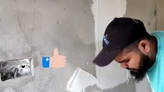 Handel putty blade unboxing & wall putty Demo || wall putty work