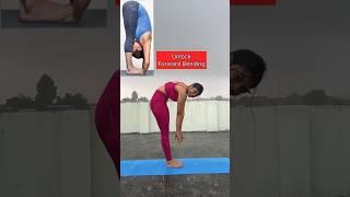 Unlock Forward Bending ‍️.#youtube #yoga #shorts