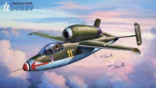 Full video build Heinkel He 162 Spatz + Arado E377a Revell