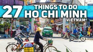 Best Things To Do in Ho Chi Minh City Vietnam 2024 4K