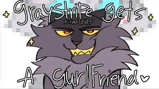 Graystripe gets a girlfriend // BUFF SILVERSTREAM // warrior cats - animation meme