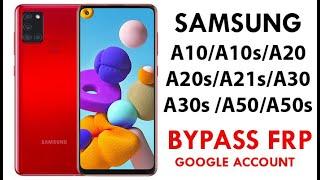 Samsung Android 10 Google Account Bypass A11/A10/A10s/A20/A20s/A21S/A30/A30S/A31/A50/A51/A70/A71