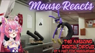 Ironmouse Reacts to The Amazing Digital Circus Ep. 4: Fast Food Masquerade