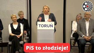 Iwona Hartwich: PiS to złodzieje!