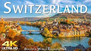 Autumn Switzerland 4K Ultra HD • Stunning Footage, Scenic Relaxation Film with Calming Music