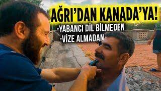 Ağrı'dan Kanada'ya VİZESİZ Nasıl Gidiyorlar? 