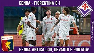 GENOA - FIORENTINA 0-1: ANTICALCIO GENOA, SABELLI a CASA! SERVE il VICE KEAN e PONTATA tra le LINEE!