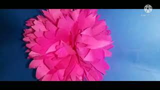 simple and beautiful 5 flowers making video. part 1