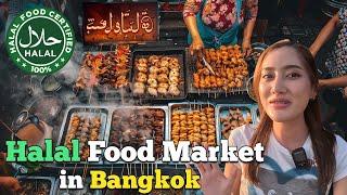 The Best THAI-HALAL Food Market Await You in Bangkok! Ramkhamhaeng SAT Market