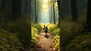 Waddling Through the Woods | Cute Duck Animation" by Animatic Edge| #cartoon #short #viral