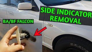 How to remove Side Guard Indicator BA/BF Falcon Ford replace globe