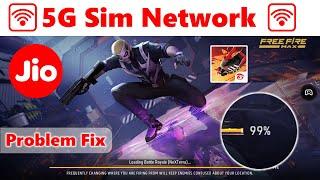 Free Fire Loading Problem Today | Free Fire Jio Sim Network Problem | Free Fire 5G Network Problem