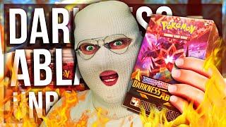 DARKNESS ABLAZE POKEMON BOOSTER BOX OPENING (EXTREMELY LUCKY)