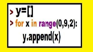 Python: Lists, Loops, Append