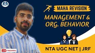 Management & Organization Behaviour | Marathon Revision |  NET Commerce | Management | RPSC BADM