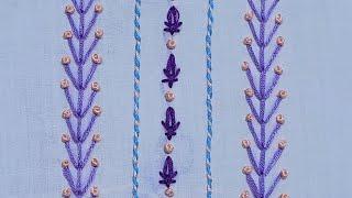 BEAUTIFUL EMBROIDERY PATTERNS🪡//HANDMADE EMBROIDERY//EMBROIDERY DESIGNS//BEGINNERS EMBROIDERY