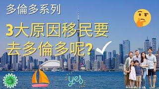 [移民加拿大- 多倫多系列] 三大原因點解移民多倫多 / 對於移民多倫多好嗎? (#卡加利移民  #加拿大移民資訊)