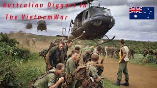 Australian Diggers in The Vietnam War, Australian Soldiers and RAAF Helicopter Crews