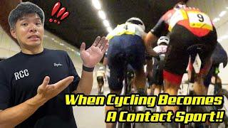 When Sprinters Fight For Position! Ft DJI Osmo Action 3 | 大癲！ Elite車手衝刺好似玩碰碰車咁？！ 直擊香園圍繞圈賽！