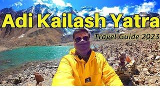 कैलाश जाने का नया रास्ता I Adi Kailash Yatra 2023 I Om Parvat Travel Vlog I Panch kailash Yatra I