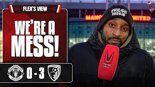 WHOLE TEAM PATHETIC! | Manchester United 0-3 Bournemouth | Flex's View