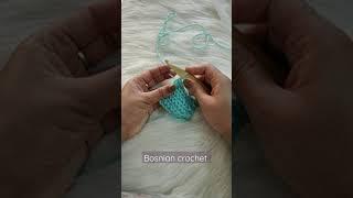 Oh so #new but #old crochet, #bosnian #shepherds crochet