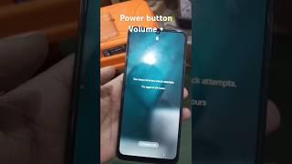Samsung A05 hard reset A05 code remove