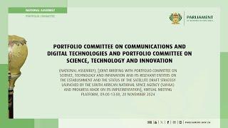 PC Communications & Digital Technologies and PC Science, Technology & Innovation, 20 November 2024