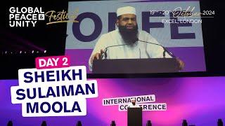 Sheikh Sulaiman Moola Inspires Unity and Compassion at GPU 2024