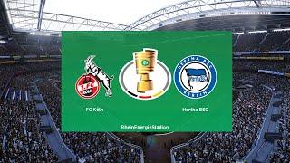 FC Cologne vs Hertha Berlin    | DFB-Pokal (12/04/2024) | PES 2024