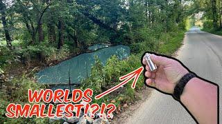 Fishing with the WORLDS SMALLEST tackle box