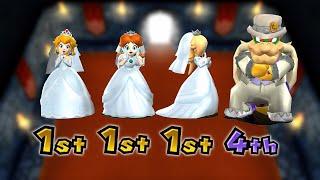 Mario Party 9 Hot Battle Minigames - Princess Wedding Vs Bowser Wedding (Master COM)