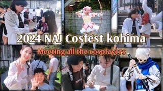 10th annual NAJ cosfest 2024 || Asking autograph to all the cosplayers in Nagaland