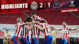 Chivas vs. Pumas  2-1 | Highlights & Goals (ENGLISH) | Telemundo Deportes