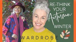 Autumn/Winter Wardrobe Overhaul !  What to keep, what to toss, plus NEW additions! #fashionover60