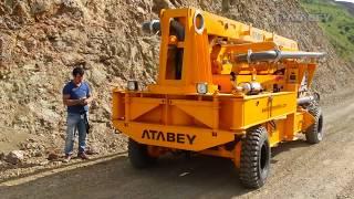 4X4 Driven Concrete Pump | Hydraulic Concrete Pump | Atabey Scorpion Series