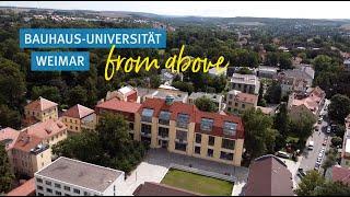 Bauhaus-Universität Weimar from above