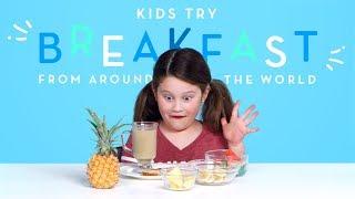 Kids Try Breakfast from Around the World | Kids Try | HiHo Kids