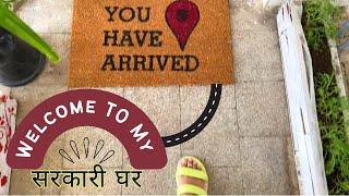 Government Quarter Tour| Army accommodation| Simple home decore| Sarkari ghar| #hometour #faujilife