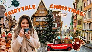 MOST ROMANTIC *FAIRYTALE*  CHRISTMAS TOWN  | Rothenburg ob der Tauber,  Germany  Vlog!