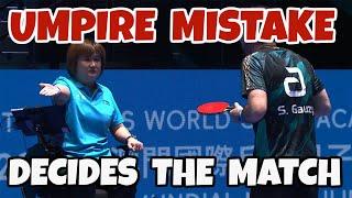 Wrong Score Call on Table Tennis Match | Chico Table Tennis