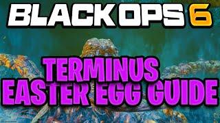 BLACK OPS 6 ZOMBIES TERMINUS EASTER EGG GUIDE! (EASY) COMPLETE WALKTHROUGH!