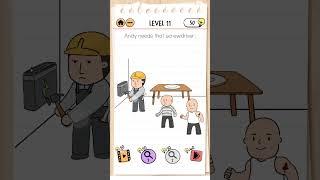 Brain test 2 | level 11 prison escape | Gamer vloggerz